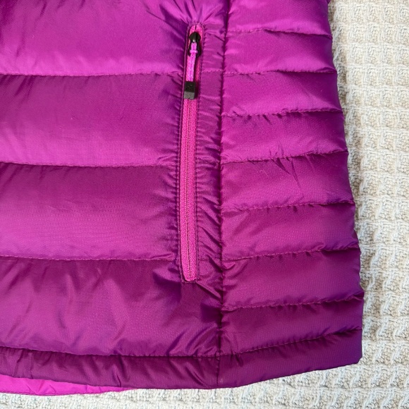 Eddie Bauer Quilted Goose Down Coat Womens Large Tall Purple First Ascent Jacket - Picture 4 of 10